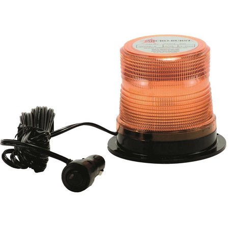 NORTH AMERICAN SIGNAL Magnetic-mount, Double-flash Strobe Warning Light DFS350MX-A